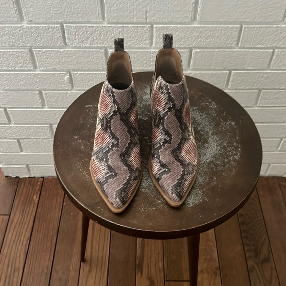 Dolce Vita Multicolor Ankle Booties